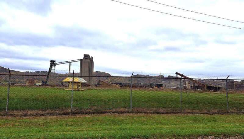 The former Conesville Power Plant in eastern Ohio is being torn down with plans to develop an industrial park that includes cryptocurrency mining facilities in the off. Stephen Starr / The National