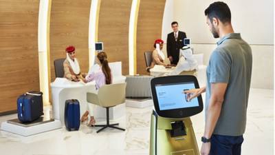 Emirates airline is aiming to take the hassle out of travel for passengers by using generative artificial intelligence. Photo: Emirates