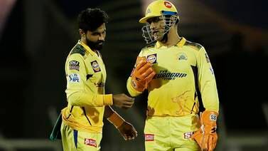 An image that illustrates this article MS Dhoni downplays captaincy change as Chennai win in IPL