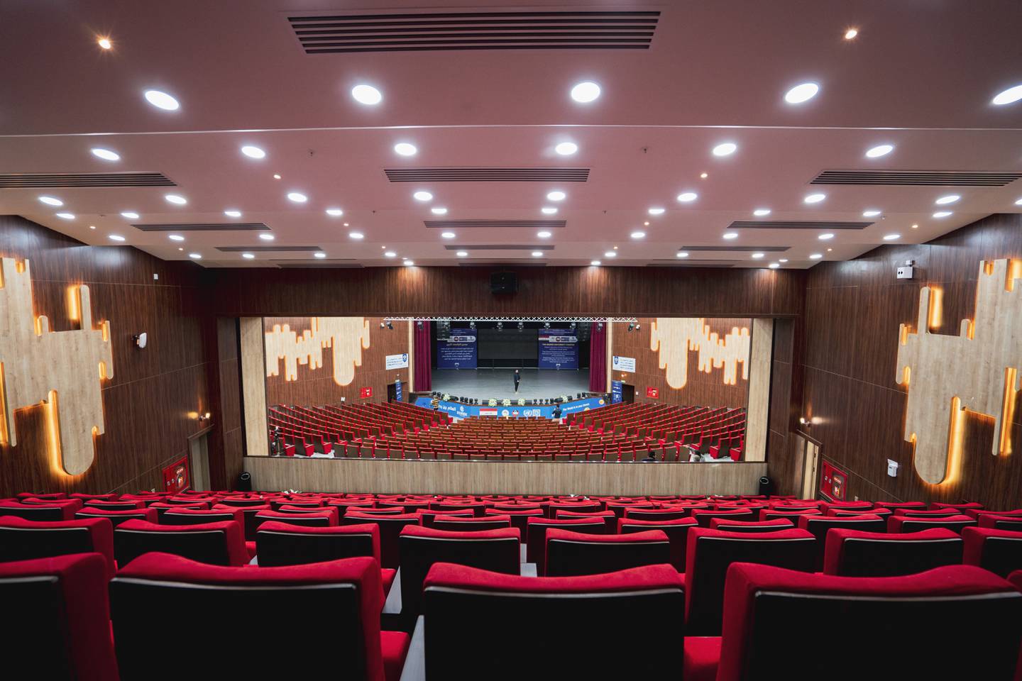 Mosul University’s Theatre Hall has officially reopensed after its destruction by ISIS. Photos: UNDP