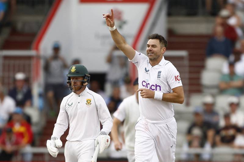 England's James Anderson became the leading wicket-taker among pacers across formats. Reuters