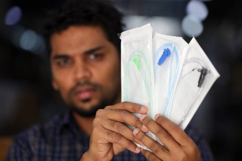 The voluntary overseas effort of Sri Lankans in the UAE and other nations such as India, Australia, Canada, the UK and the US is helping to save lives in their home country. Chris Whiteoak / The National