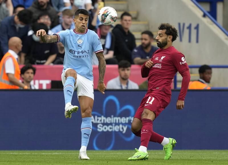 Joao Cancelo - 4. The Portuguese gave Salah too much room. When he did get close to the striker, he was bewildered by the Egyptian’s pace and movement. He contributed little going forward. EPA