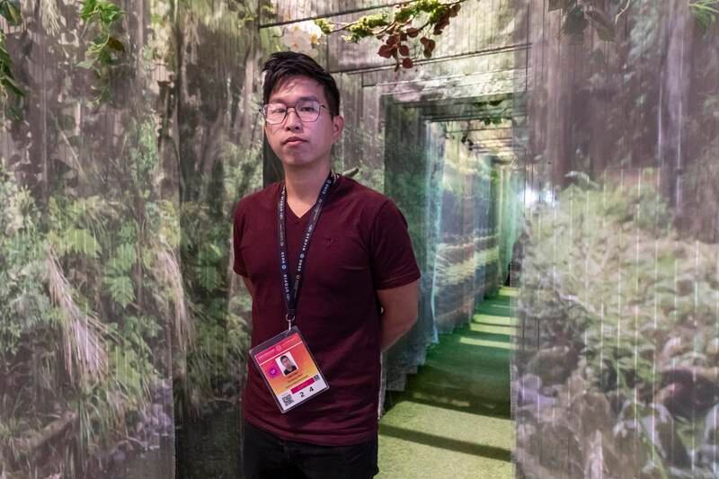 Tony Choy, from Suriname, has photographed Lionel Messi, Lewis Hamilton, filmed K-pop concerts and Black Eyed Peas performances during Expo 2020 Dubai that he said would never have been possible in his home country. 
Antonie Robertson/The National