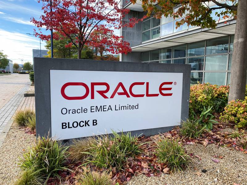 Oracle's offices at Eastpoint Business Park, Dublin. Earlier this month, the software major opened a technology collaboration centre in Abu Dhabi. Reuters