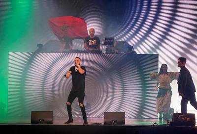 French Montana performs at the Mawazine Festival in Morocco Rabat. Courtesy: Sife El Amine