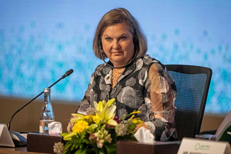 Under Secretary of State for Political Affairs Victoria Nuland represented the US at the meeting. AFP