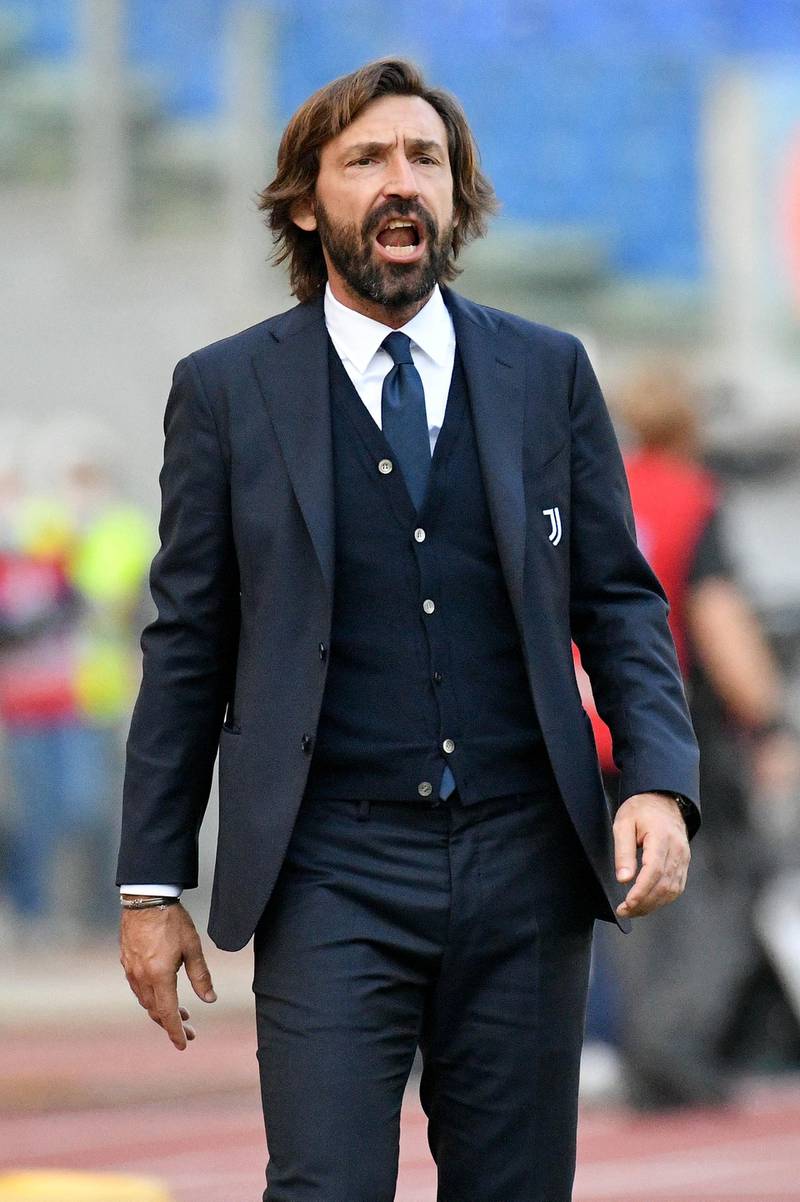 Juventus manager Andrea Pirlo. Getty