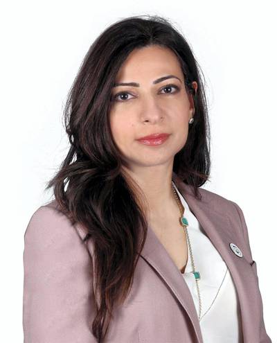 Hana Al Rostamani has more than 22 years of experience in the banking and financial services sector. Courtesy First Abu Dhabi Bank