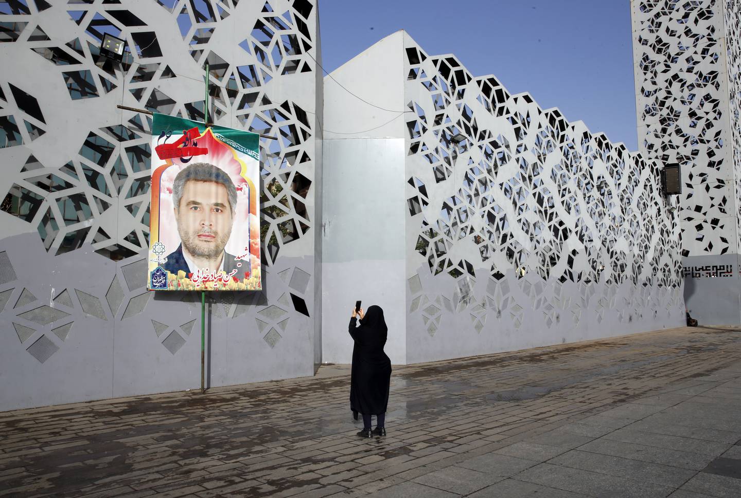 Iran's President Ebrahim Raisi vowed to take revenge for Khodai's killing. EPA