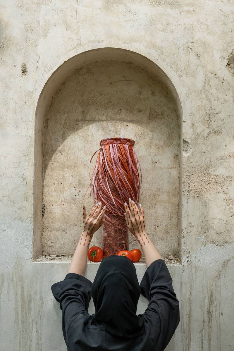 Irthi has partnered with designers including Pakistan's Studio Lel, UK-based artists Adi Toch, Kazuhito Takadoi and Patricia Swannell, and Palestinian designer Dima Srouji. Photo: Irthi Contemporary Crafts Council