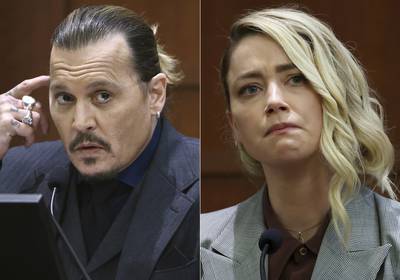 The televised trial between Johnny Depp and Amber Heard drew hundreds of millions of viewers globally. AP 