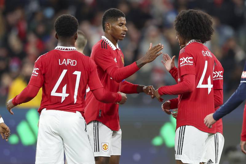 Marcus Rashford - 7. Got his first goal of the season, calmly prodding in Bailly’s ball. Headed another effort on target too towards the end. AP