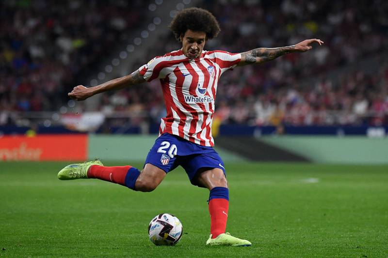 Axel Witsel is paid £140,000 a week by Atletico Madrid. AFP