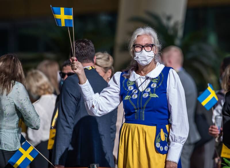 The Scandinavian nation celebrated its country day at the world's fair.