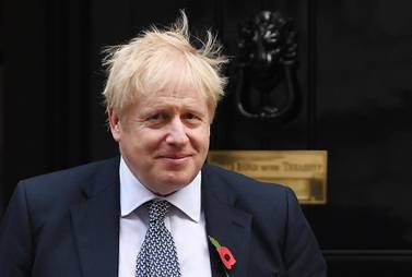 Boris Johnson's failure to take the UK out of the EU on October 31 was ridiculed on social media. EPA