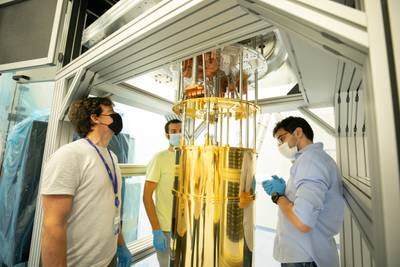 A quantum computer has arrived at the Technology Innovation Institute in Abu Dhabi.