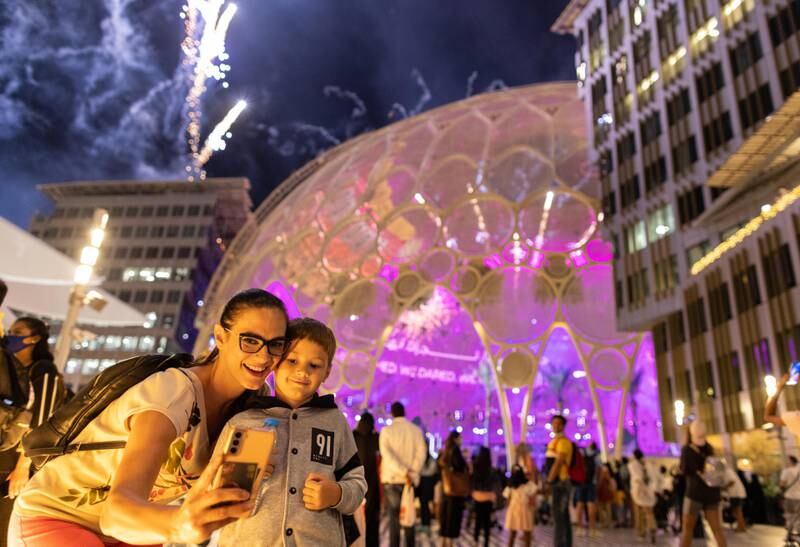 In the UAE, Mother’s Day falls on March 21. Roger Anis / Expo 2020 Dubai