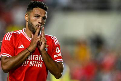 Goncalo Ramos last season scored 27 goals for Benfica in their title-winning campaign. AFP