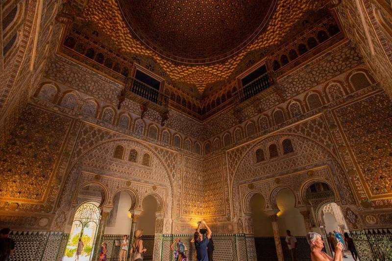 The Royal Alcázar, one of Seville and Spain's most representative Islamic monuments. Photo by Kira Walker