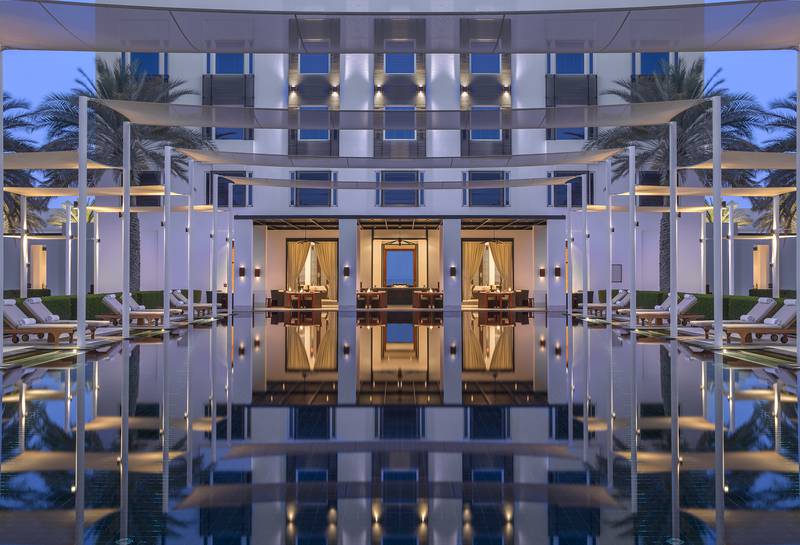 The Chedi Muscat in Oman has launched a three-day wellness package. Photo: GHM Hotels