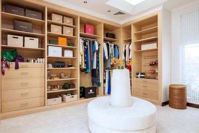 There's plenty of storage for a large family. Courtesy of Luxhabitat