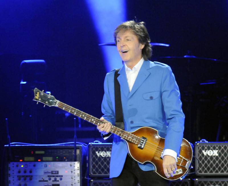 Paul McCartney shared that he hoped for 2022 to shine bright. AP