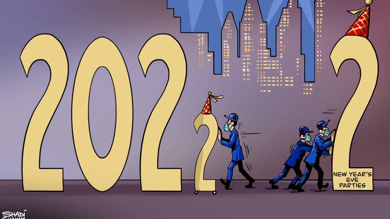 An image that illustrates this article Cartoon for December 30, 2021