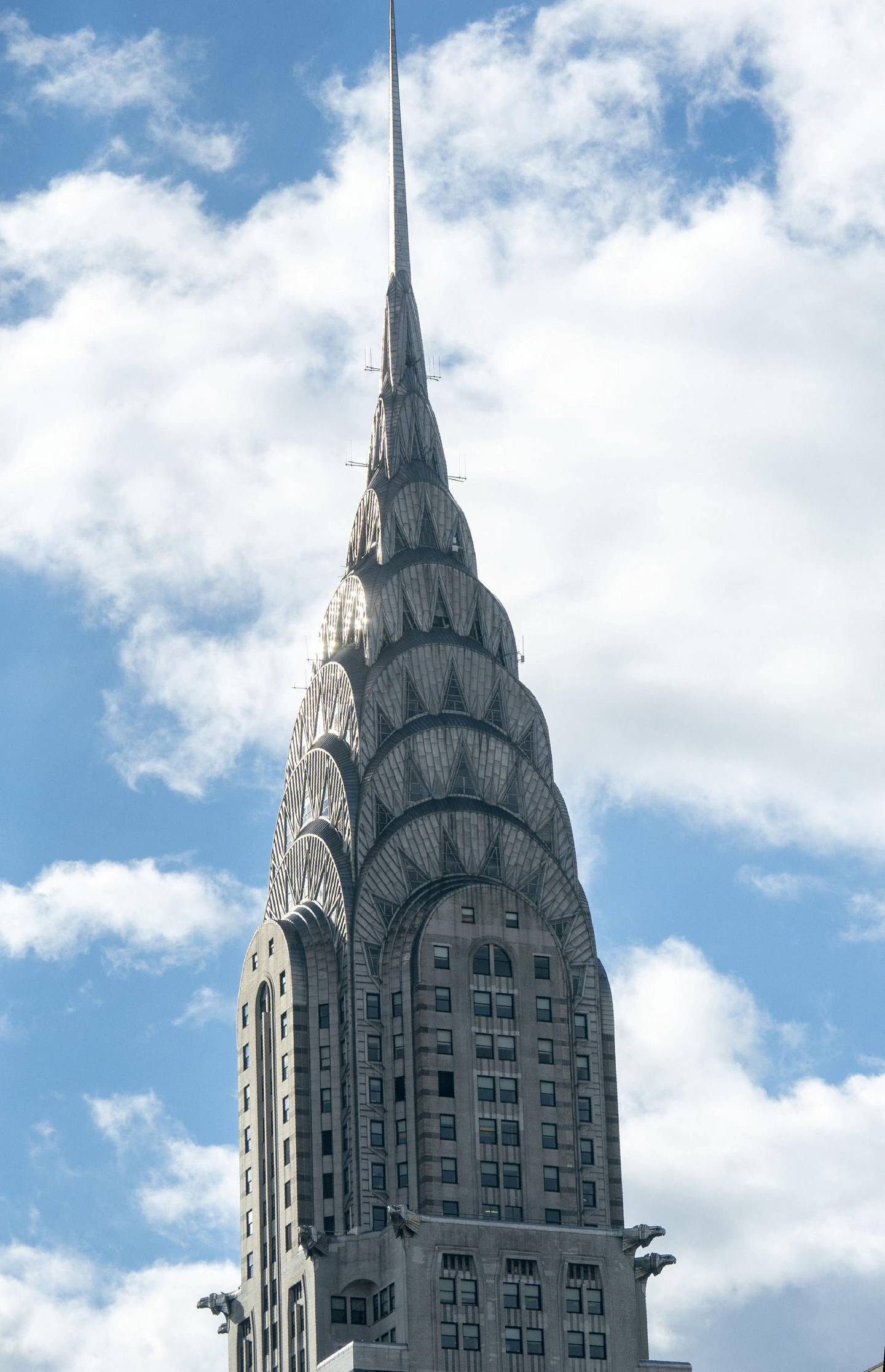 The Chrysler Building is seen in Midtown Manhattan on January 9, 2019 in New York. - The Chrysler Building, at Lexington Avenue and 42nd Street, a key part of the New York City skyline for nearly 90 years, is up for sale. (Photo by Don EMMERT / AFP)
