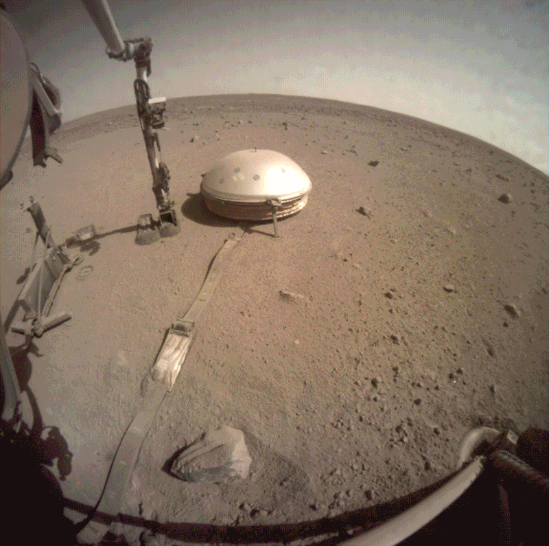Nasa’s InSight lander on March 14, 2021. Nasa