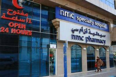 A bankruptcy hearing for NMC Healthcare's UAE operations is set to be held in the ADGM Courts next Sunday. Ravindranath K / The National