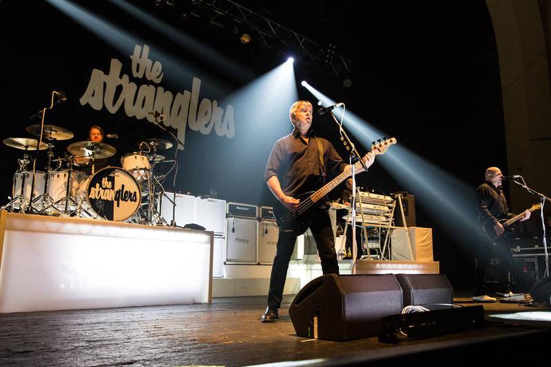 Jean-Jacques Burnel and Baz Warne of The Stranglers perform at the O2 Academy Brixton on March 11, 2016 in London. Lorne Thomson / Redferns / Getty Images