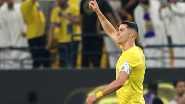 Al Nassr's Cristiano Ronaldo secured victory against Al Tai in the Saudi Pro League. Reuters