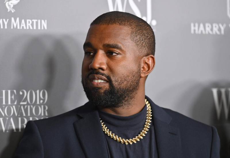 (FILES) In this file photo US rapper Kanye West attends the WSJ Magazine 2019 Innovator Awards at MOMA on November 6, 2019 in New York City.  April 24, rapper/designer Kanye West has just made Forbe's billionaire list.  / AFP / Angela Weiss
