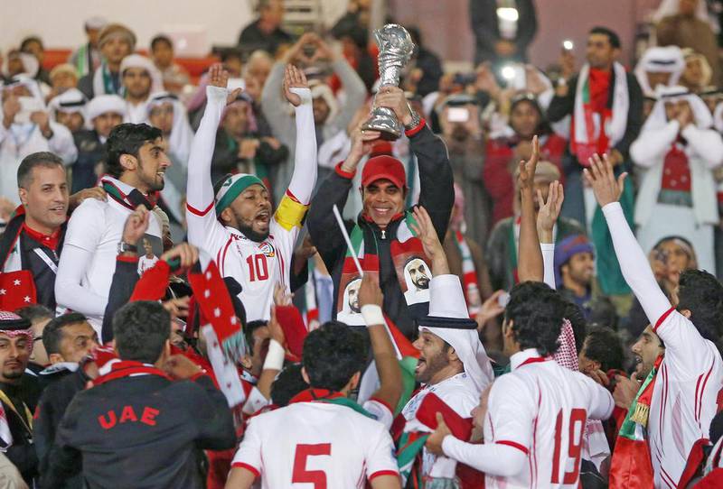 The UAE last won the Gulf Cup of Nations in 2013, but the competition itself is losing relevance. Fadi Al Assaad / Reuters