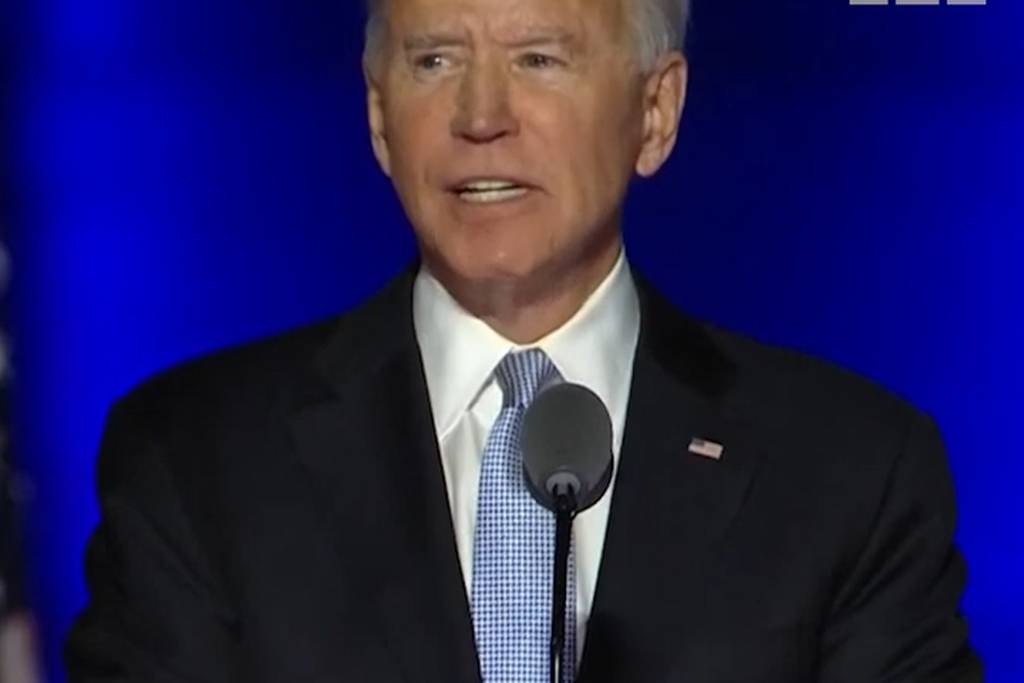 Highlights as President-elect Biden makes first speech