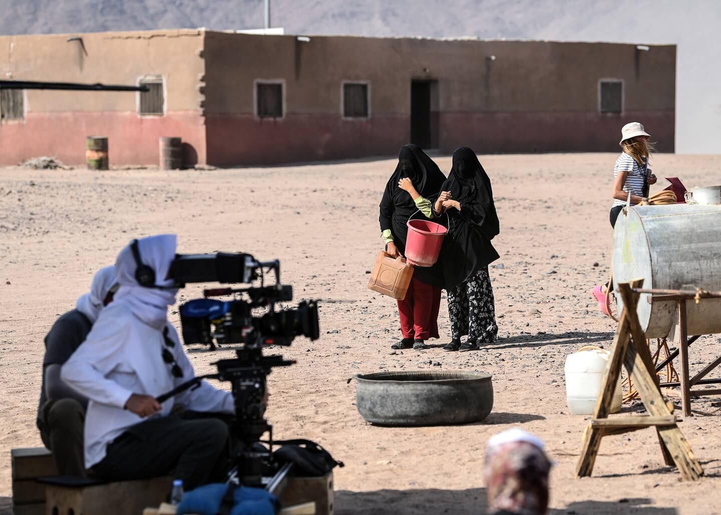 Norah is the first Saudi feature film to be shot at AlUla and features an all-Saudi cast and over 40 per cent Saudi crew. Photo: Film AlUla