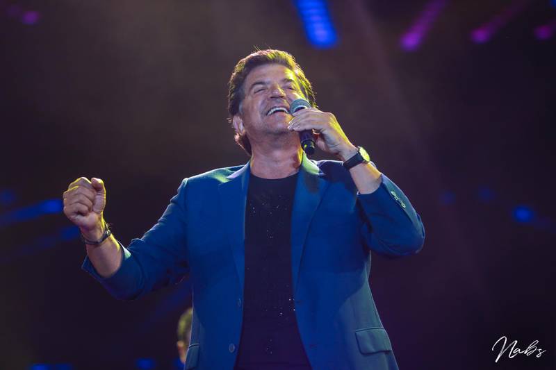 Walid Toufic performs at the Mawazine festival in Rabat, Morocco on June 26. Courtesy Mawazine.