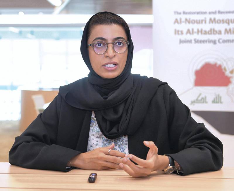 Minister of Culture and Knowledge Development, Noura Al Kaabi. Wam  