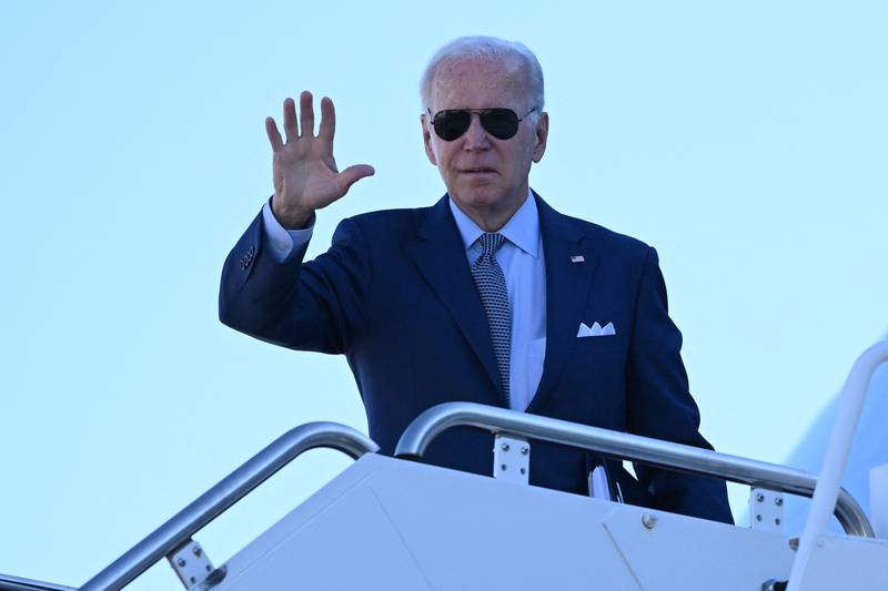 US President Joe Biden will travel to the UK next week to honour the death of Queen Elizabeth. AFP