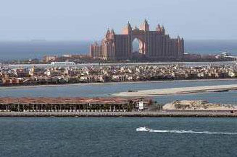 Claims that the Palm Jumeirah was sinking by an average of 5mm a year and might flood in the future if ocean levels rose were not true, say its developers.