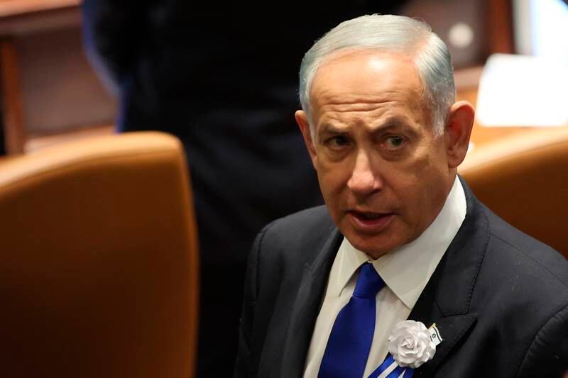 Israeli Prime Minister designate Benjamin Netanyahu. AP