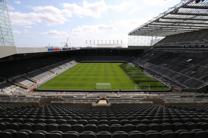 7. Newcastle United, St James’ Park. Capacity 52,305. Getty