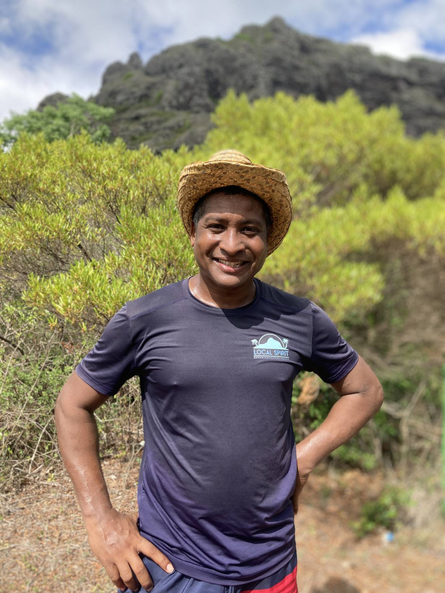 Tour guide Allan Ramalingum is a descendant of the slaves brought to Mauritius centuries ago. Today, he shares the stories and traditions of his ancestors with tourists. 