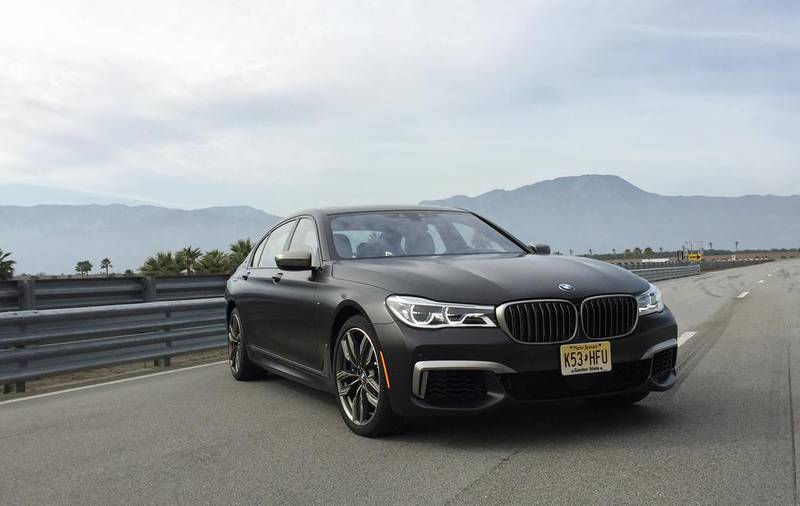 The BMW M760Li xDrive, with its V12, can go from idling to 100kph in a nifty 3.7 seconds, with a top speed of 250kph. The optional M Driver’s Package ups the maximum speed to 305kph. Adam Workman / The National