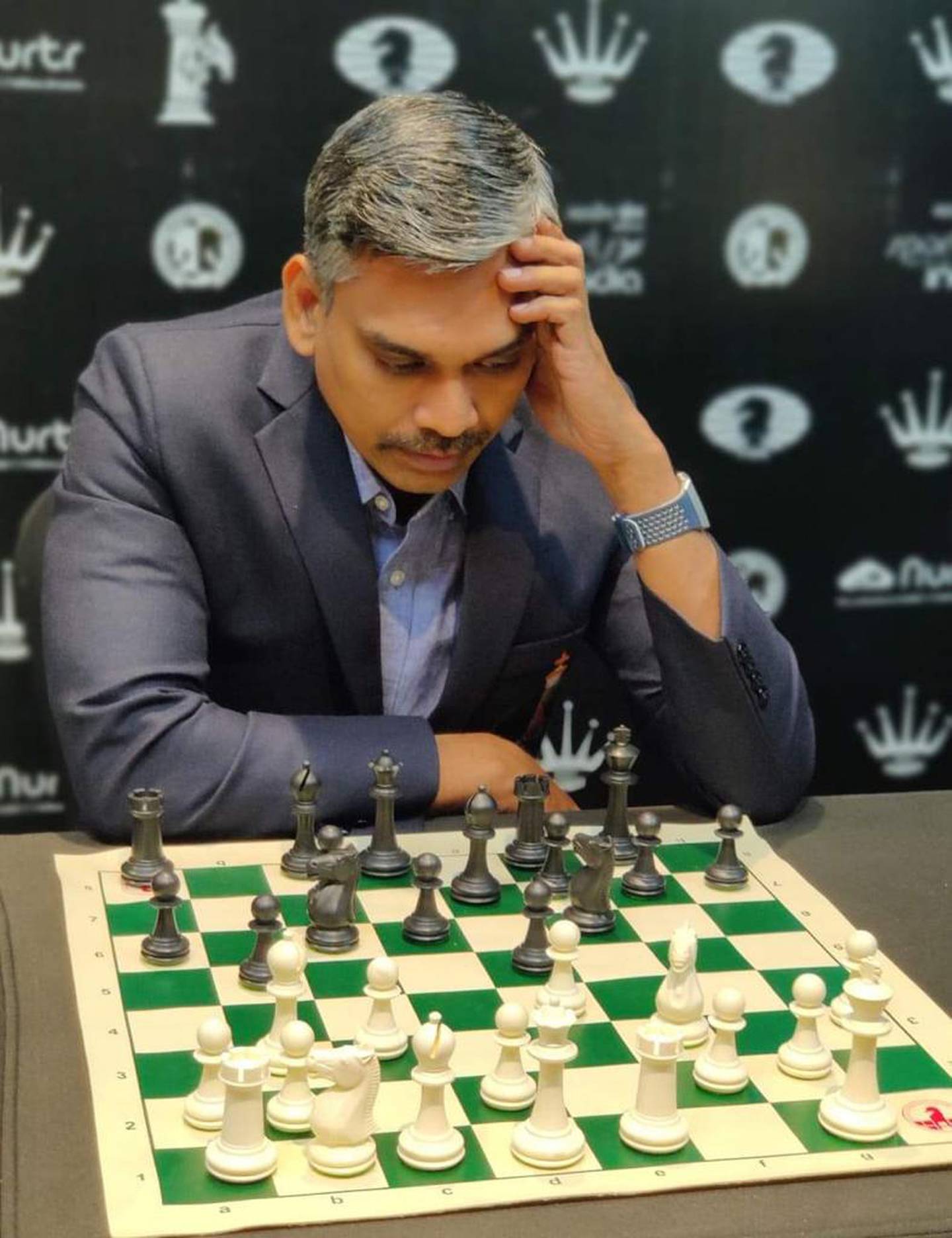 After quitting his full time job, Grandmaster RB Ramesh established Chess Gurukul in 2008 in Chennai with his wife Aarthie Ramaswamy and they have trained some of India's finest players in recent years.  Photo: GB Ramesh