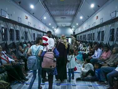 Almost 2,500 people fleeing Sudan violence evacuated on UK flights, Cleverly says