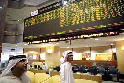 UAE bourses have climbed in recent weeks, in part because of speculation over MSCI's decision. Sammy Dallal / The National