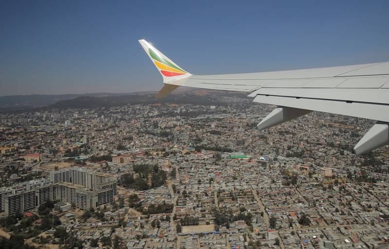 Ethiopian Airlines acknowledged an incident had taken place, but said the flight had landed safely. Reuters