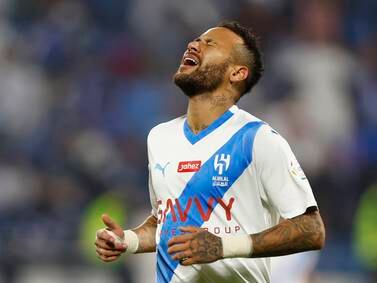 Disappointing full SPL debut for Neymar as Al Hilal are held by Damac